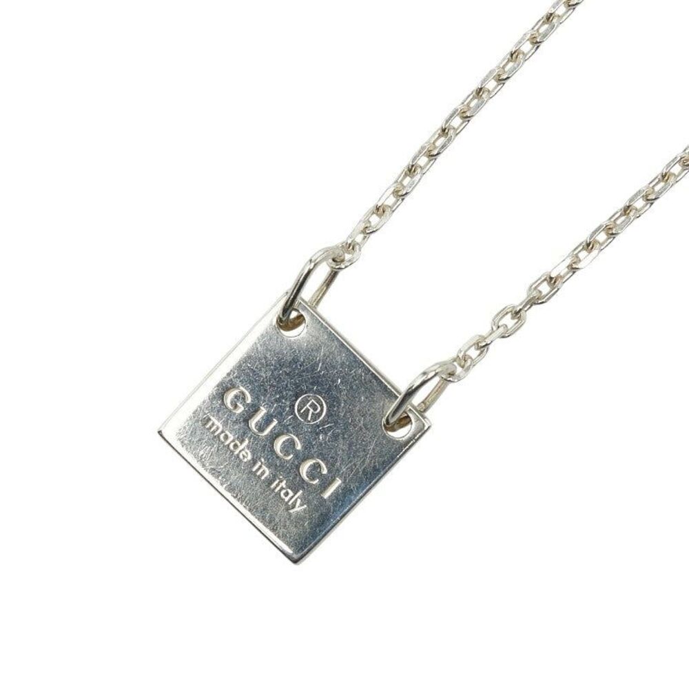Gucci Mini Square SV925 Necklace